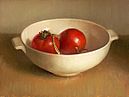 Stilleven met tomaten, 30x40, 2010.