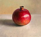 Stilleven met Granaatappel, 18x17cm, 2008
