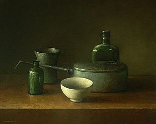 Chinees kommetje, 30x40cm, 2006. VERKOCHT
