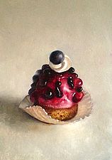 Gebakje van strik, 18x13cm, 2007. VERKOCHT