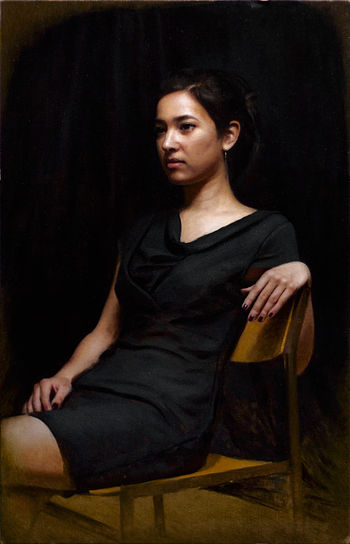 Portret van Irene, 80x51cm, 2013.