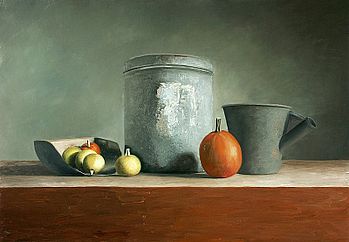 Stilleven met emmer, 112x80cm, 2005